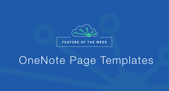 microsoft online templates for onenote