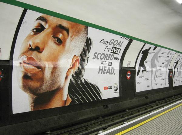 Reebok London Underground campaign