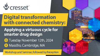 Digital transformation with connected chemistry: Applying a virtuous cycle for smarter drug design