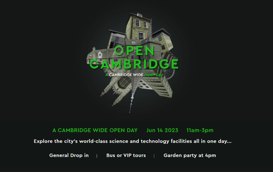 Cambridge Open Day