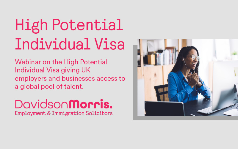 Webinar: High Potential Individual Visa