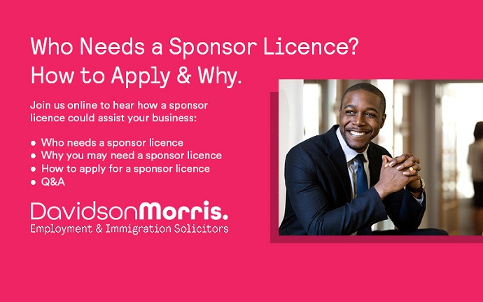 webinar Who Needs a Sponsor Licence? How to Apply & Why