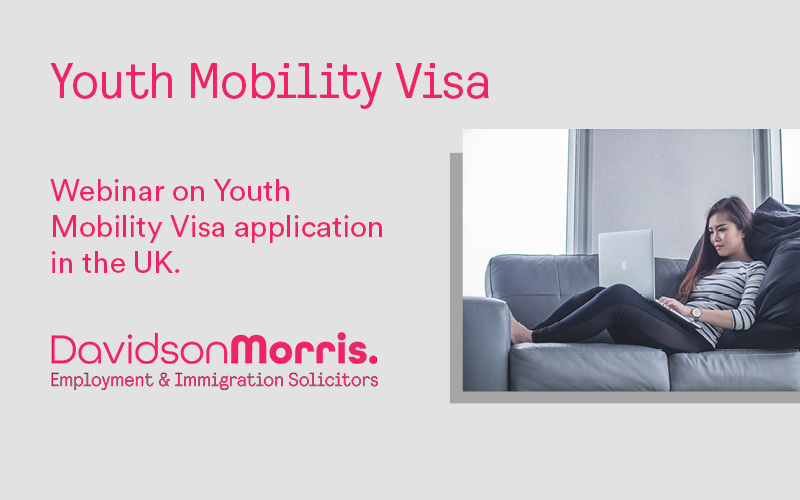 Webinar:  Youth Mobility Visas