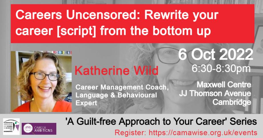 Careers uncensored by Katherine Wiid