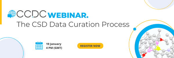 CCDC Webinar: The CSD Data Curation Process