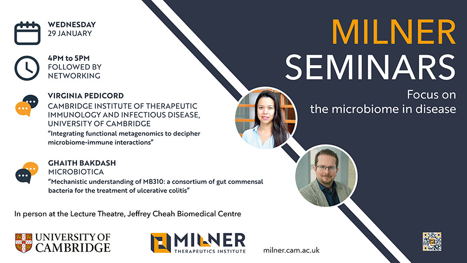 Milner Seminar - focus on the microbiome in disease