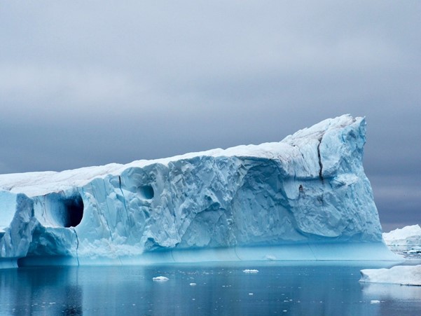 photo of an iceberg