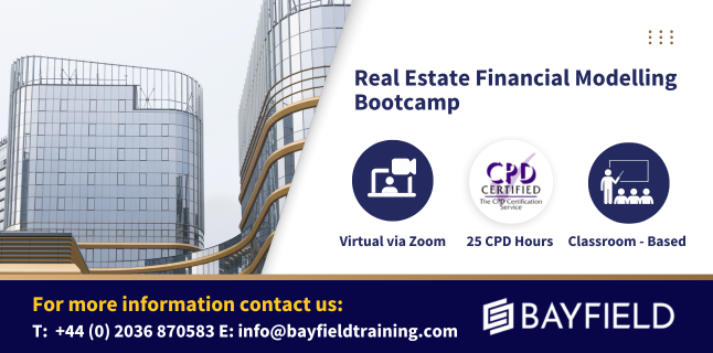 Real Estate Financial Modelling Bootcamp