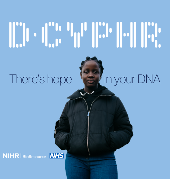D-CYPHR. There's hope in your DNA.