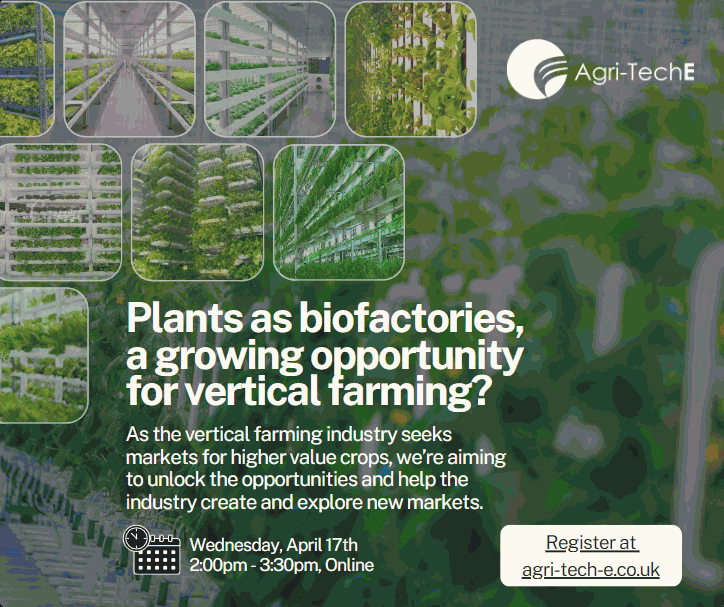 Plants as biofactories, a growing opportunity for vertical farming?