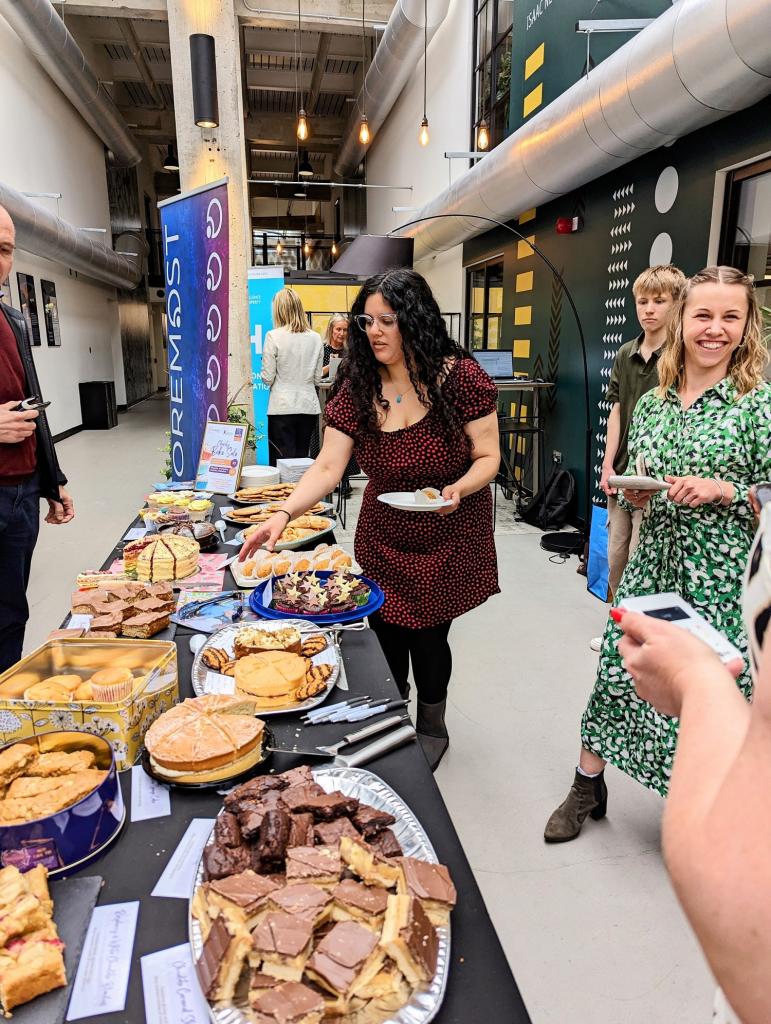 Charity bake sale