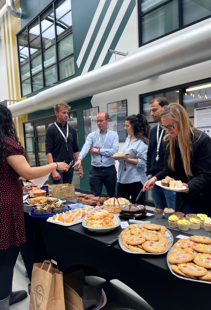 Charity bake sale