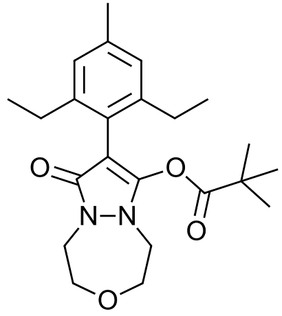 Structure of Pinoxaden