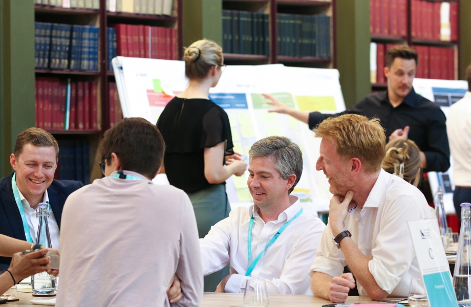 Team Consulting at a workshop station with the Royal College of Surgeons