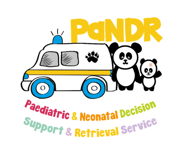  Paediatric and Neonatal Decision and Support Retrieval service (PaNDR) logo