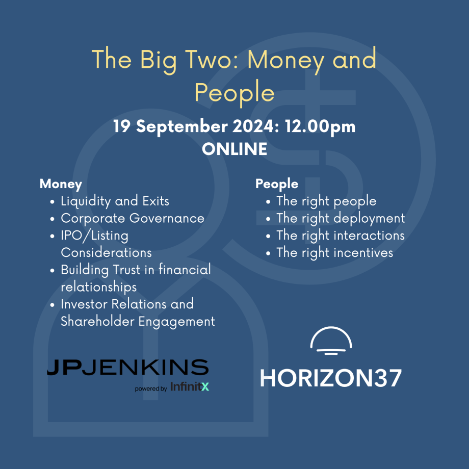 The Big Two: People and Money promotional image