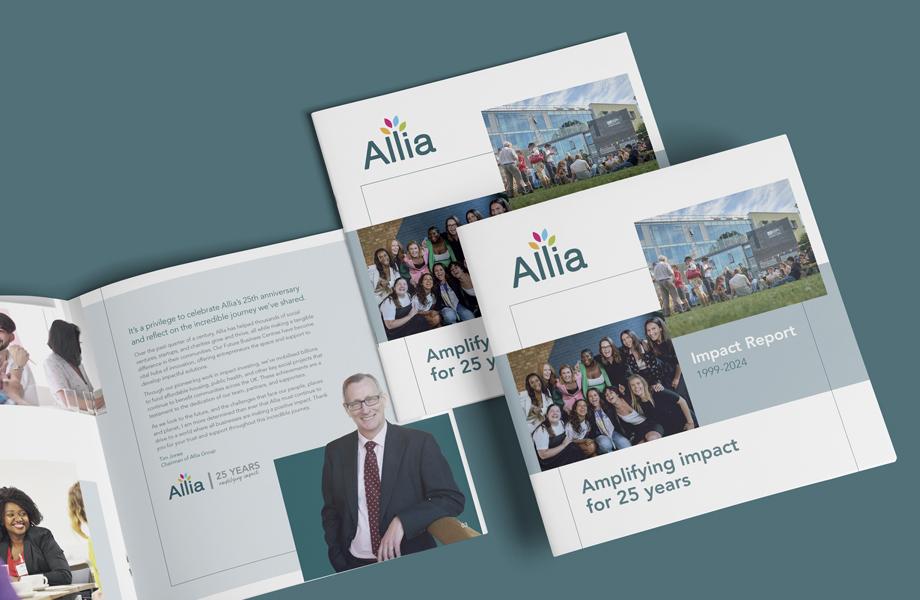 D&A Creative help Allia celebrate 25 years