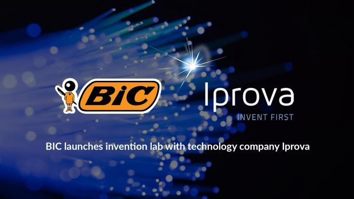 Bic and Iprova Invention Lab banner