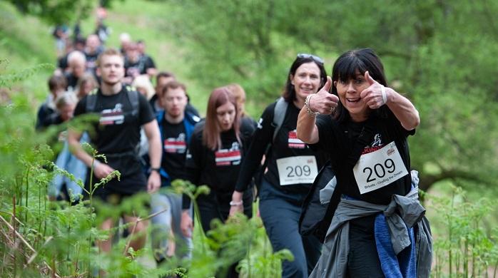 Birketts at 2019 Cumbrian Challenge for Walking With The Wounded