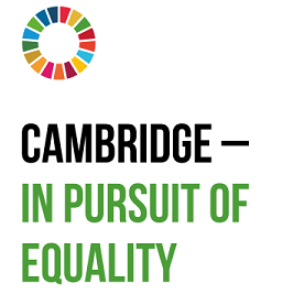 Cambridge in pursuit of equality artwork