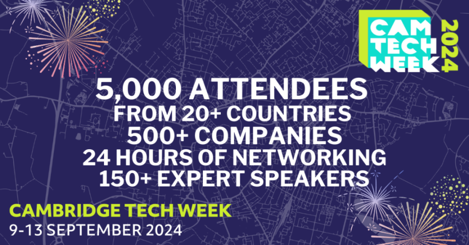 Cambridge Tech Week results - 5,000 attendees