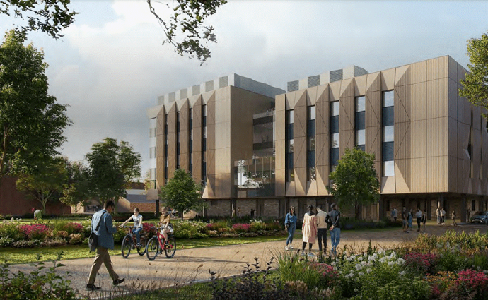 R&D Hub Botley Road CGI