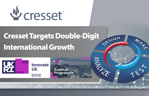 Cresset targets international growth with Innovate UK Scaleup Programme