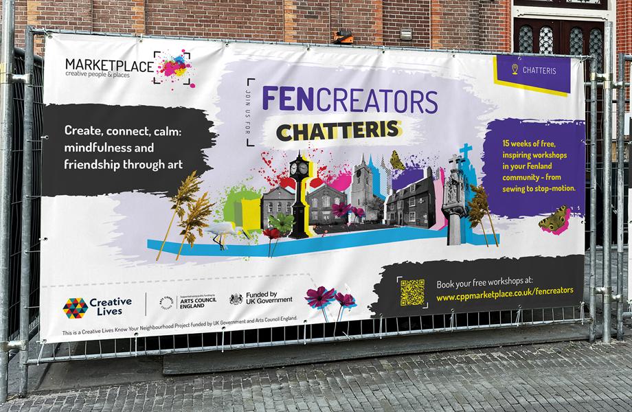 D&A Creative commissioned to develop materials for MarketPlace's 'FenCreators' programme