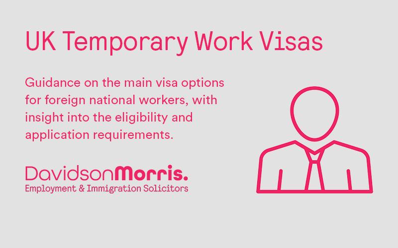 UK Temporary Work Visas