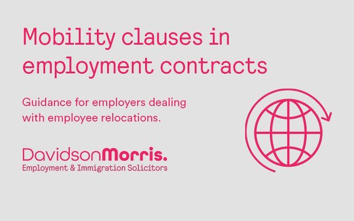 Mobility clauses in employment contracts