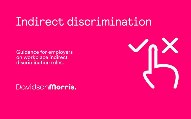 Indirect Discrimination Guide for Employers