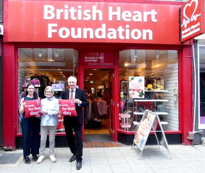 Daniel Zeichner at a BHF