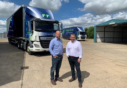 Freightforce Directors Nick Jolley and Martin Halliday Credit: Freightforce 