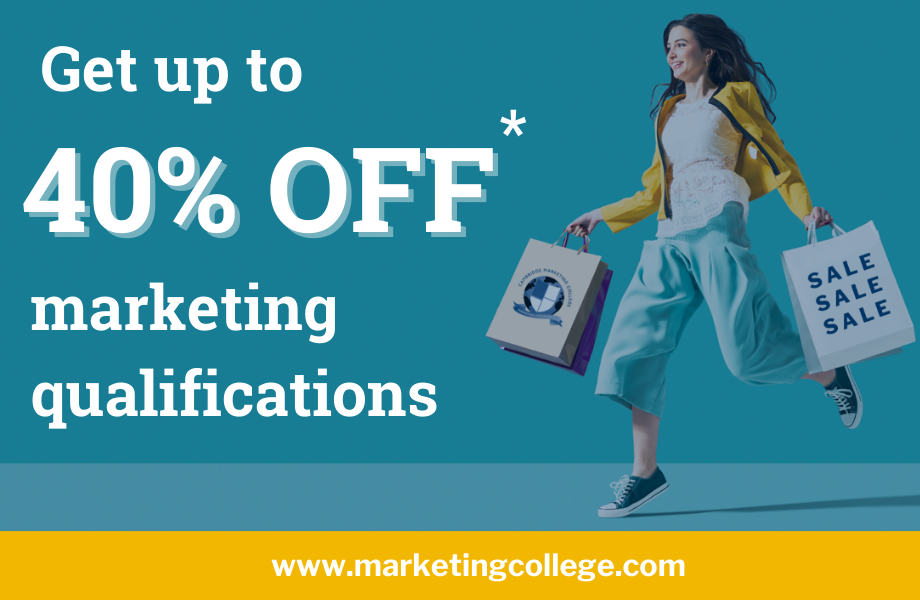 40% discount on marketing qualifications at Cambridge Marketing College