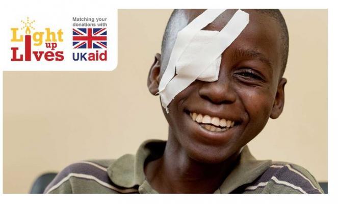 Heri (14) from Tanzania can see and get around independently again after sight-restoring cataract surgery;  ©CBM/Hayduk