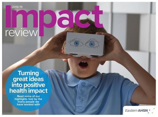 EAHSN Impact Review front cover