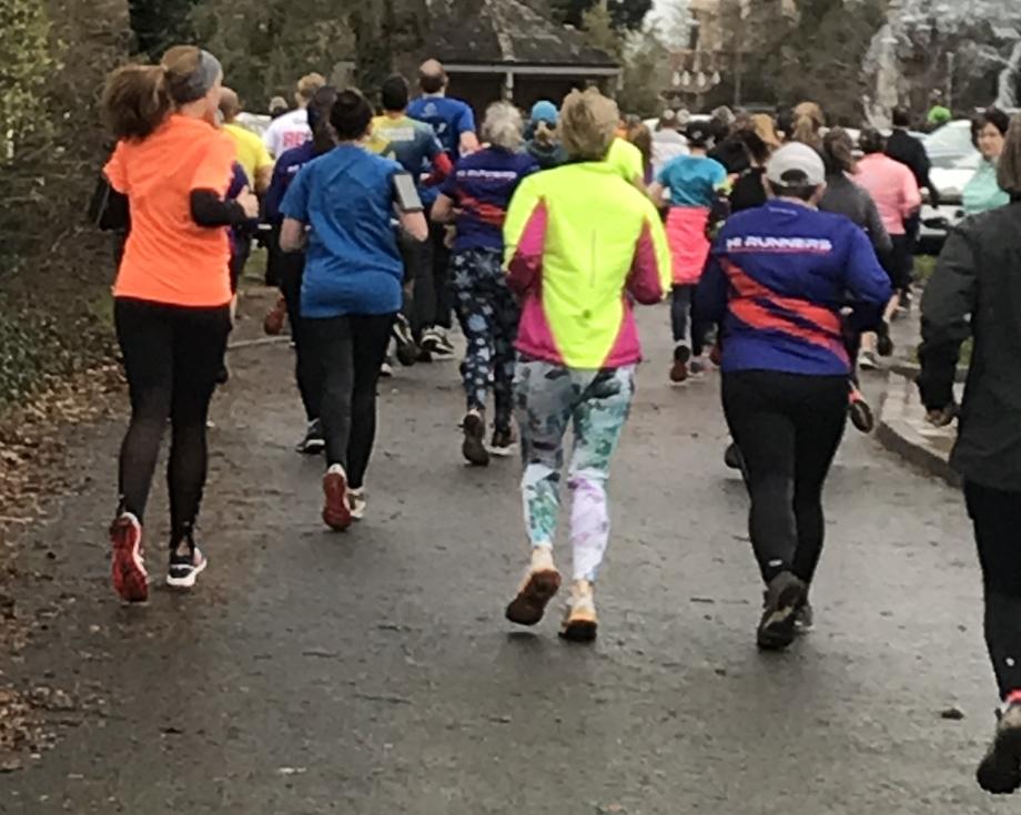 Runners at the Cogwheel Canter Running Festival