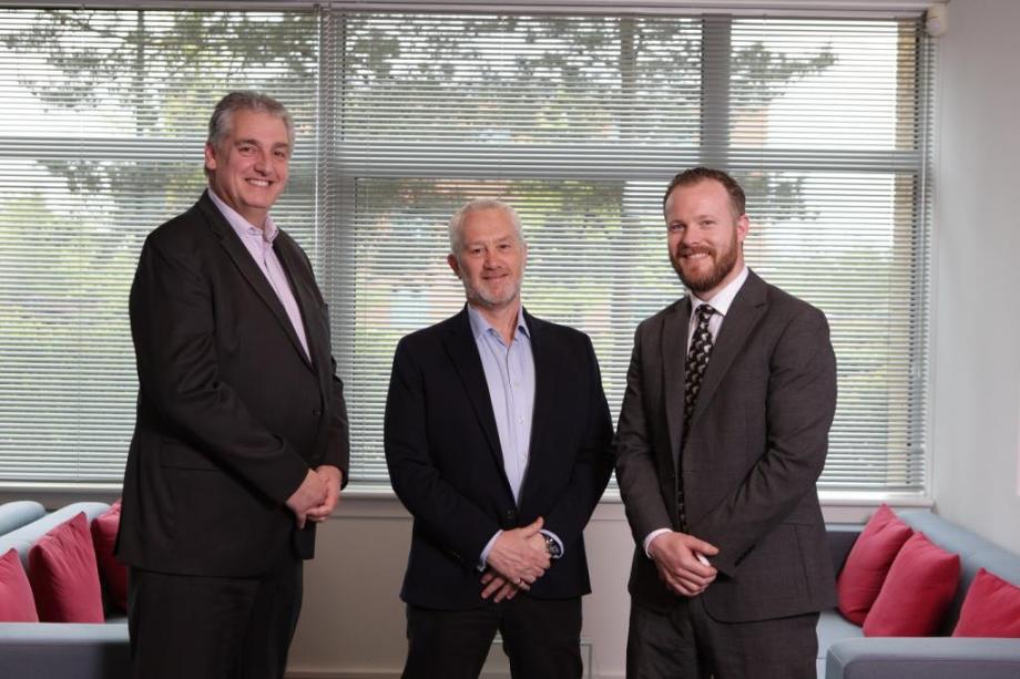 Pictured from left to right: Martin Clapson, Managing Director, Greg Mayne, VAT Partner and Rich Grimster, Head of Tax