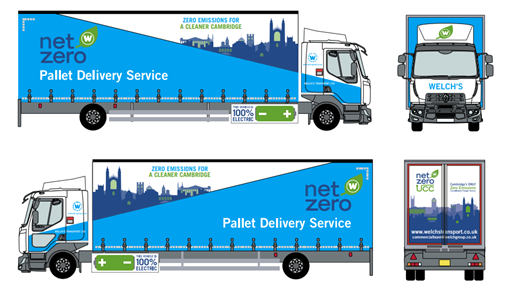 EV Net Zero lorry 