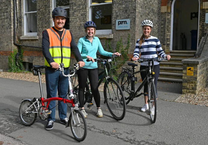 PEM take part in Cycle to Work Day