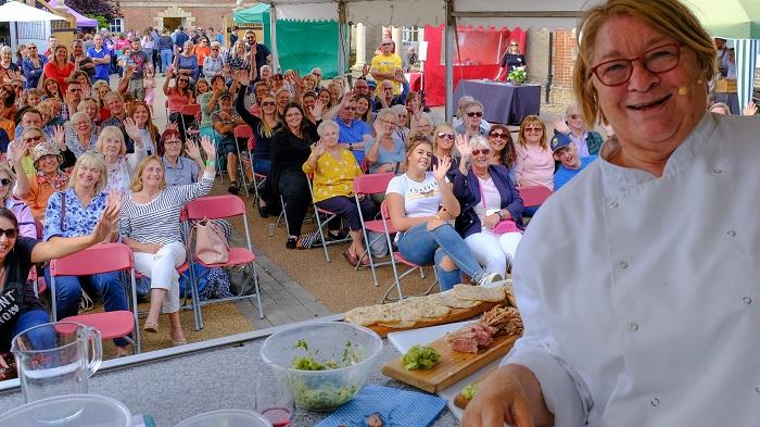 chef and TV presenter Rosemary Shrager