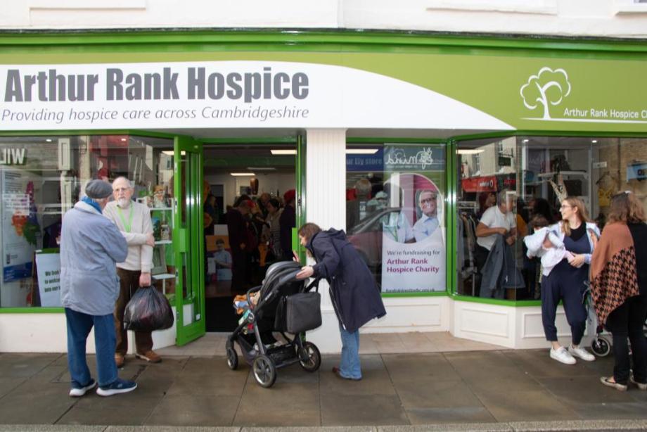 Arthur Rank Hospice Charity opens shop in Ely 