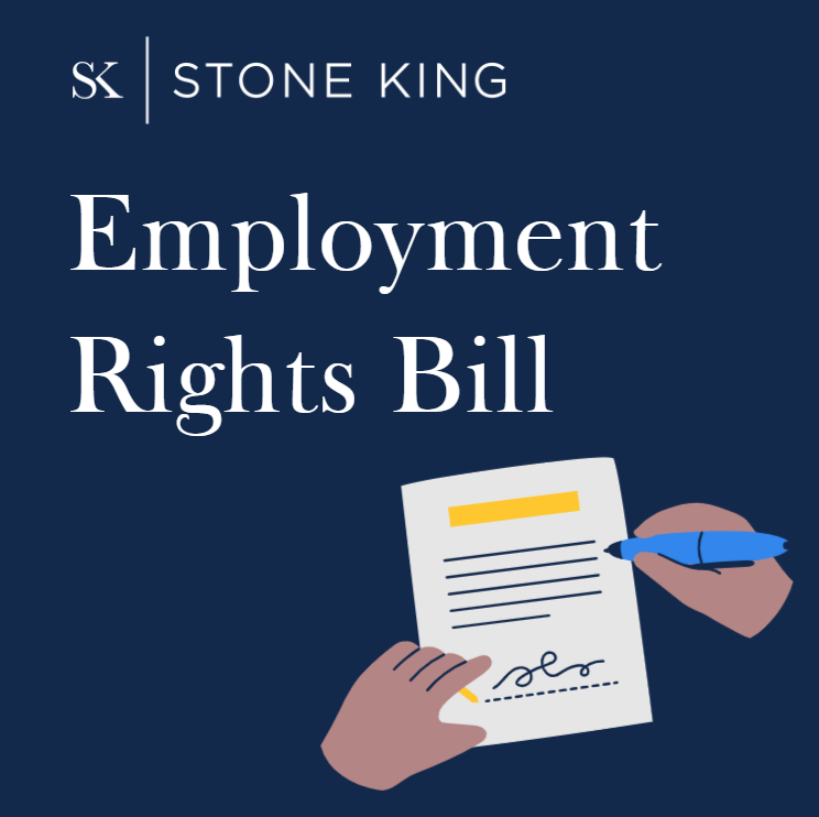 Image is branded with the Stone King logo and text reads Employment Rights Bill