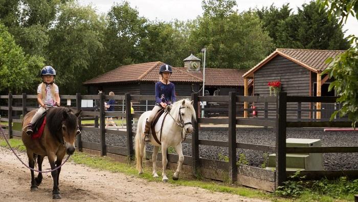 children on horseback_South Cambridgeshire Equestrian Centre 