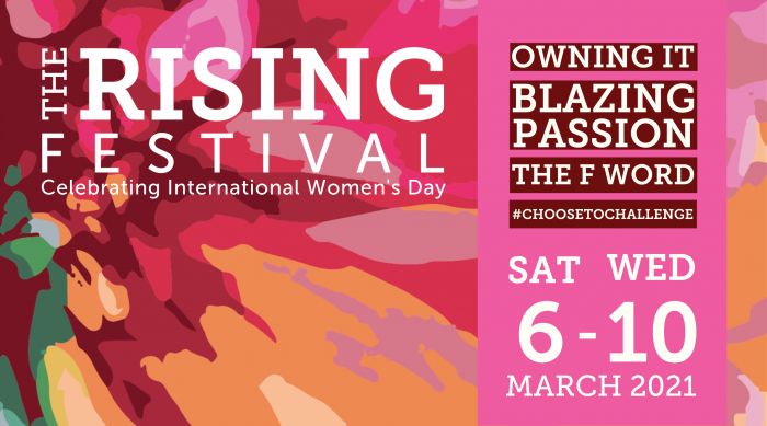 Ther |Risiing Festival banner March 2021