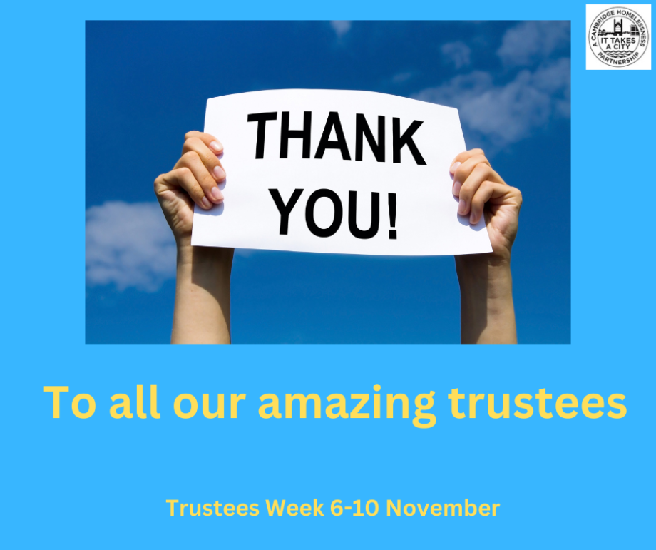 Thanks to our amazing trustees