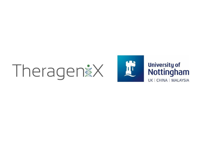 TherageniX and University of Nottingham logos