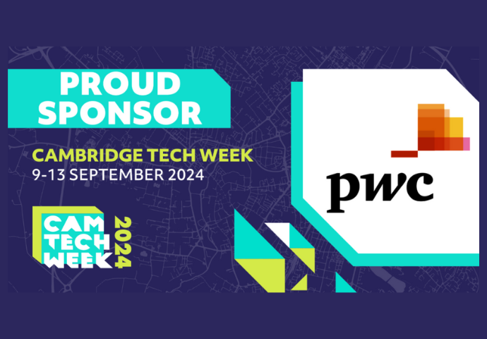 Announcing PwC among the Innovation Sponsors for Cambridge Tech Week