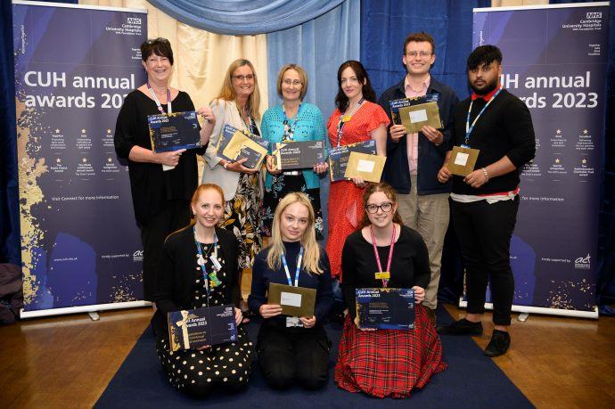 •	Pictured (top row L to R) are: Vanessa Anderson, Julia Schumann-Pratt, Karen Godfrey, Kate Greenwood, Tom Lyne, JJ Miah and (bottom row, L to R) Stephanie Fearon-Isle, Maddie Rose and Seana Anderson.