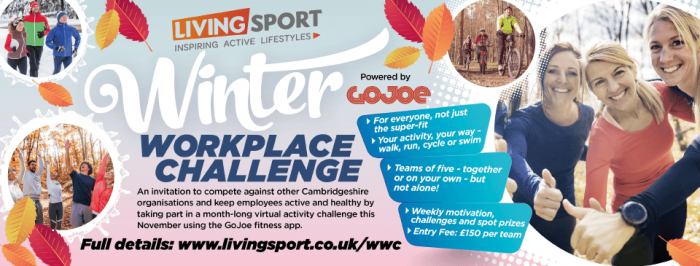 Living Sport Winter Workplace Challenge powered by GoJoe